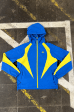 VORTEX WOVEN JACKET – BLUE/YELLOW
